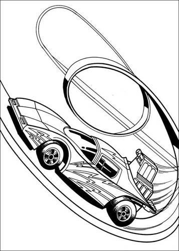 Verwonderlijk Kids-n-fun.com | 41 coloring pages of Hot Wheels FG-18