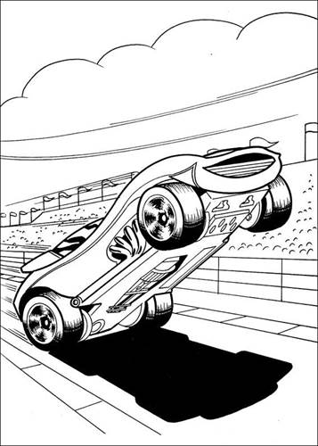 Betere Kids-n-fun.com | 41 coloring pages of Hot Wheels MD-92