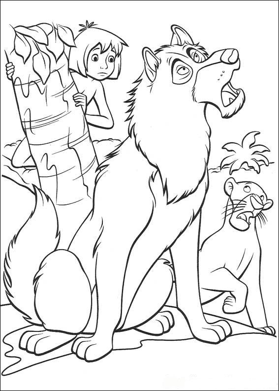 Kids-n-fun.com | Coloring page Jungle Book Jungle Book
