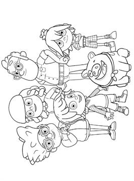 Kids-n-fun.com | 9 coloring pages of Kazoops