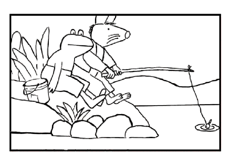 Kids-n-fun.com | Coloring page Frogs Frogs