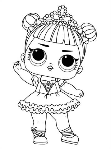 LOL surprise pets coloring page.  Barbie coloring pages, Barbie coloring,  Unicorn coloring pages