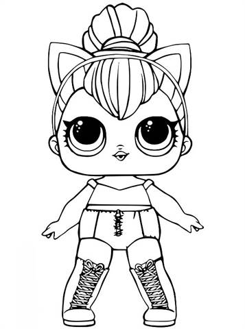 Fun and Educational LOL Dolls Coloring Pages for Kids