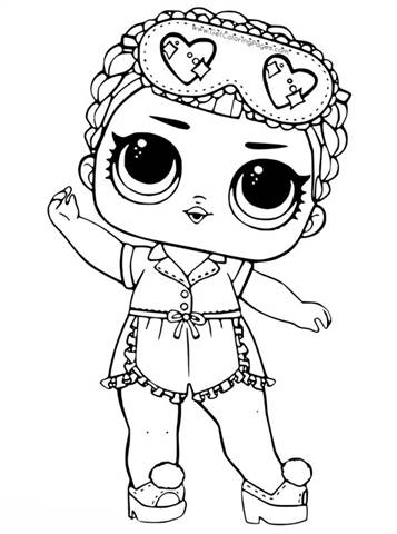 kidsnfun  30 coloring pages of lol surprise dolls