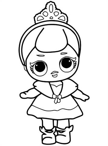 kidsnfun  30 coloring pages of lol surprise dolls