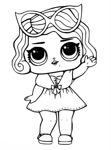 Featured image of post Babydoll Lol Doll Colouring Pages So simple and intuitive you will have lots of fun for hours
