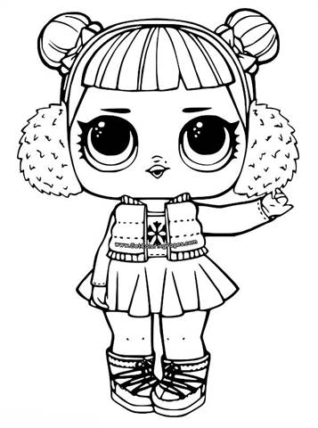 Lol Surprise Doll Darling Coloring Pages - Lol Surprise Doll Doll