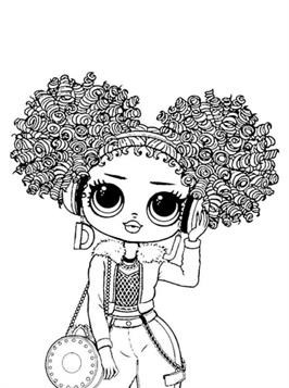 Kids N Fun Com 12 Coloring Pages Of L O L Surprise Omg Dolls