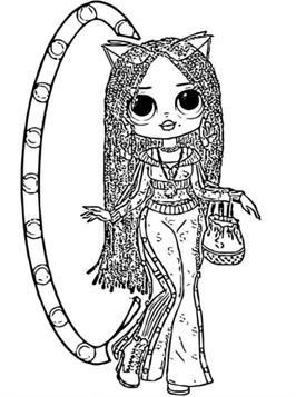 Download Kids N Fun Com 12 Coloring Pages Of L O L Surprise Omg Dolls