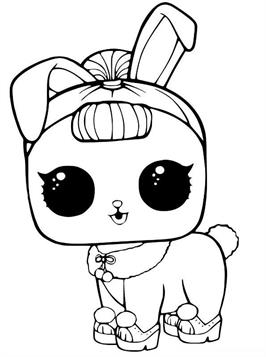 LOL Surprise Pet Coloring Purrrfect Spike  Free kids coloring pages, Cute  coloring pages, Animal coloring pages