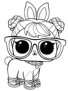 LOL Surprise Pets Coloring Pages (100% Free Printables)