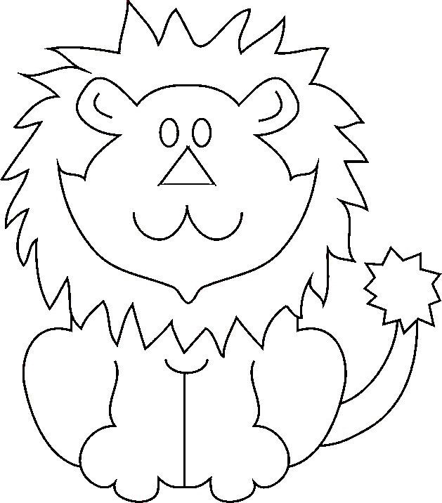 Kids-n-fun.com | Coloring page Lions Lions
