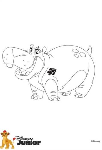 free lion guard coloring pages