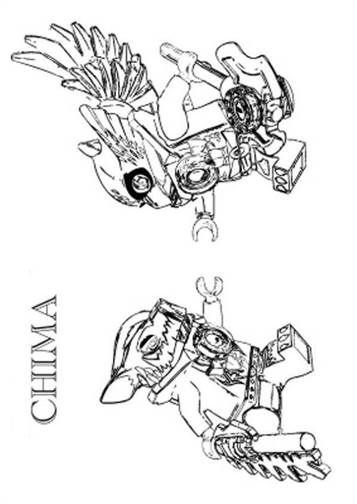 kidsnfun  15 coloring pages of lego chima