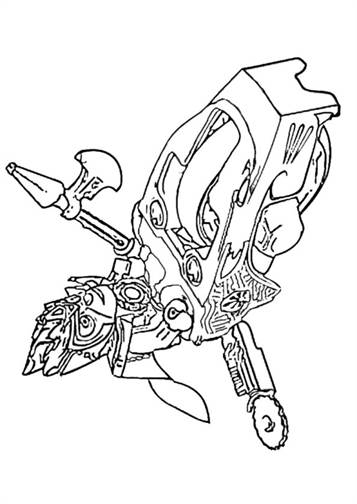 kidsnfun  15 coloring pages of lego chima