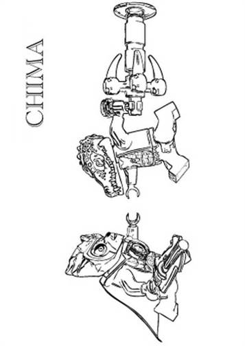 kidsnfun  15 coloring pages of lego chima