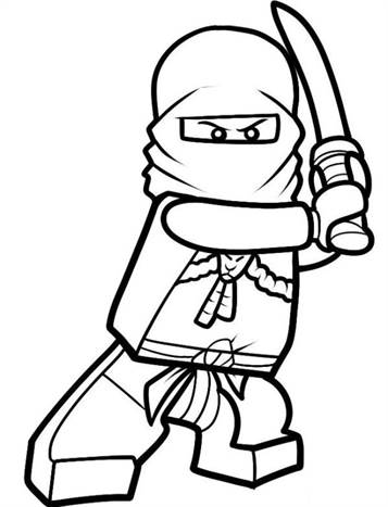 kidsnfun  42 coloring pages of lego ninjago