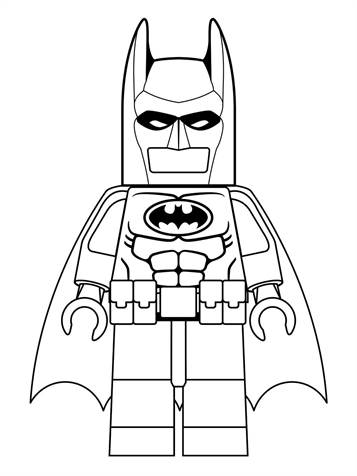 kidsnfun  16 coloring pages of lego batman movie