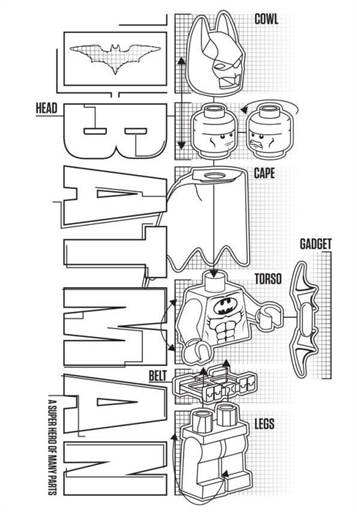  | 16 coloring pages of Lego Batman Movie