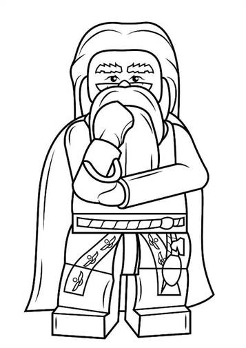 kidsnfun  8 coloring pages of lego harry potter
