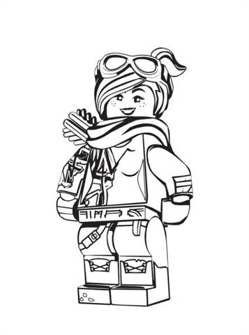 kidsnfun  13 coloring pages of lego movie 2