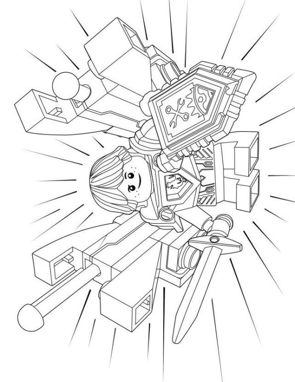 Verbazingwekkend Kids-n-fun.com | Coloring page Lego Nexo Knights lego nexo knights 8 ZJ-92