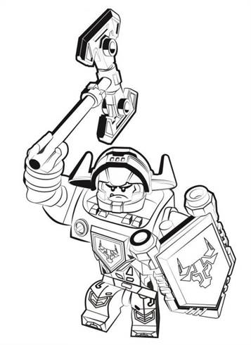 Nieuw Kids-n-fun.com | 29 coloring pages of Lego Nexo Knights FQ-91