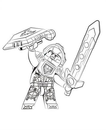 Ongekend Kids-n-fun.com | 29 coloring pages of Lego Nexo Knights HH-51