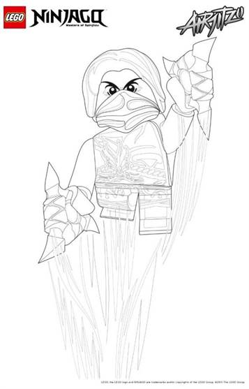 Kids-n-fun.com | 42 coloring pages of Lego Ninjago