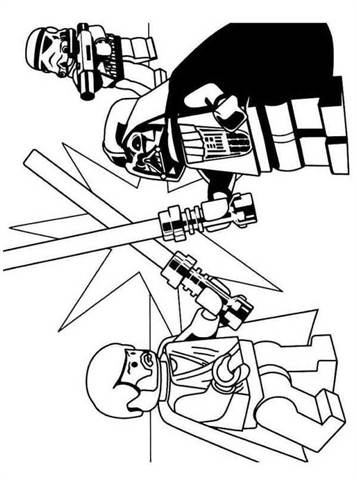 Kids N Fun Com 28 Coloring Pages Of Lego Star Wars
