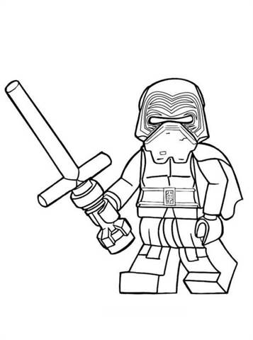 Kids N Fun Com 28 Coloring Pages Of Lego Star Wars