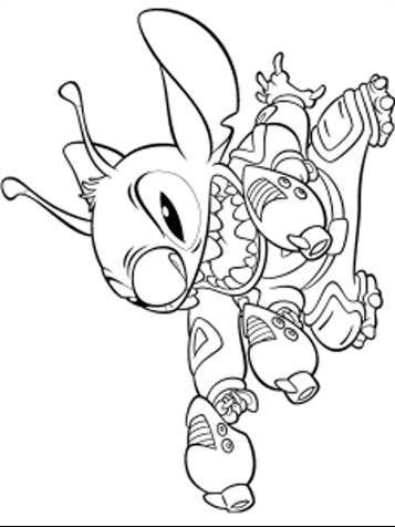 free coloring pages of stitch  Stitch coloring pages, Cartoon coloring  pages, Angel coloring pages