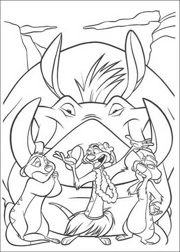 45 Collections Disney Coloring Pages Lion King 2  Free