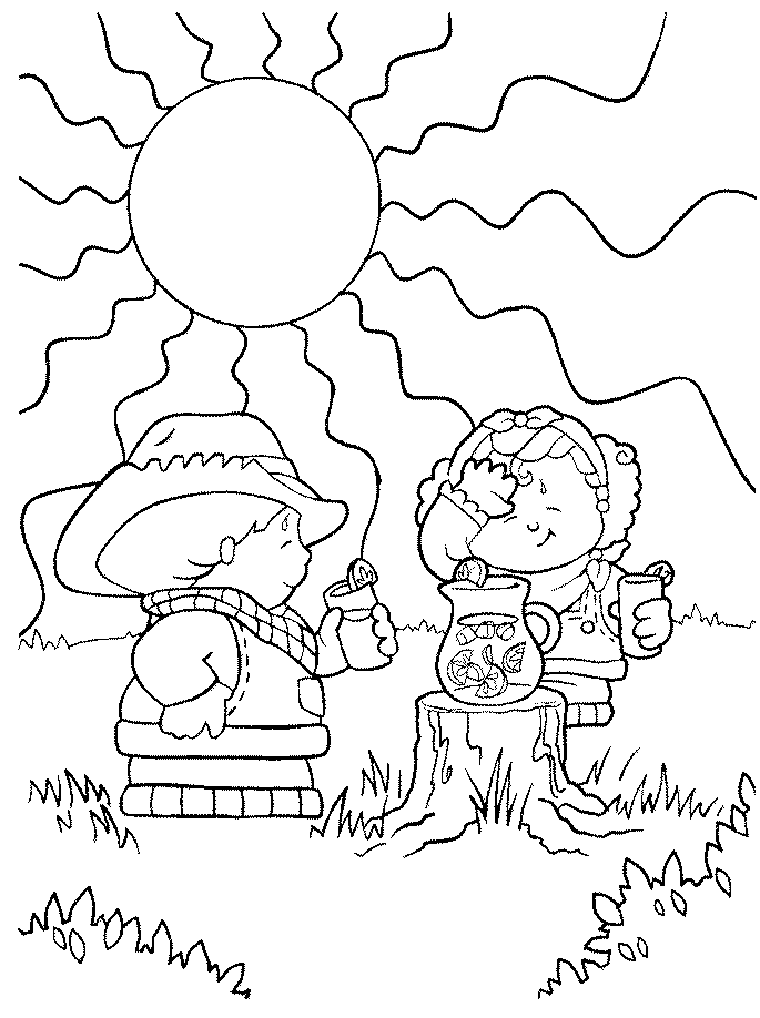 Kids n fun com 26 coloring pages - Little People 10