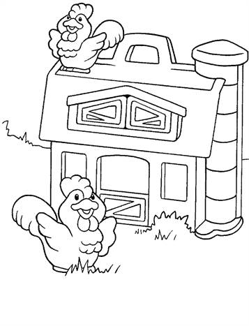 fisher price alphabet coloring pages