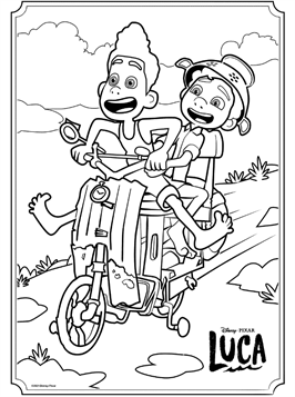 luka coloring pages