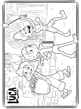 luka coloring pages