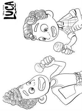 luka coloring pages