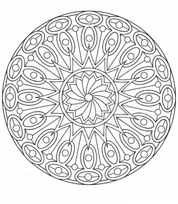 Kids-n-fun.com | 39 coloring pages of Mandala