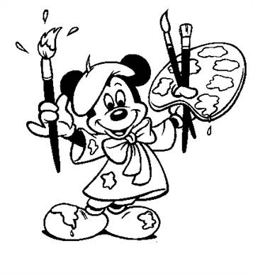 Betere Kids-n-fun.com | 49 coloring pages of Mickey Mouse JD-73