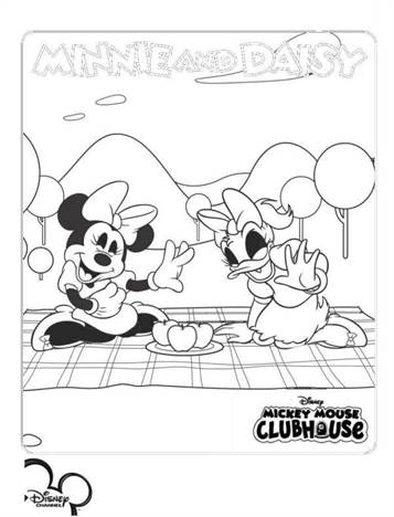 Kids N Fun Com 14 Coloring Pages Of Mickey Mouse Clubhouse