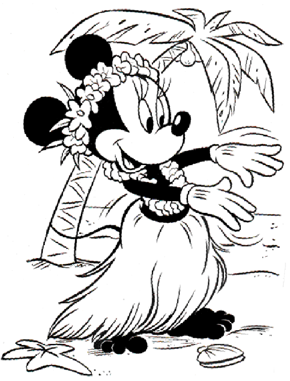 Wonderlijk Kids-n-fun.com | Coloring page Minnie Mouse Minnie Mouse ZG-34