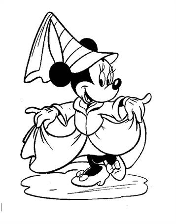 Kids-n-fun.com | 38 coloring pages of Minnie Mouse