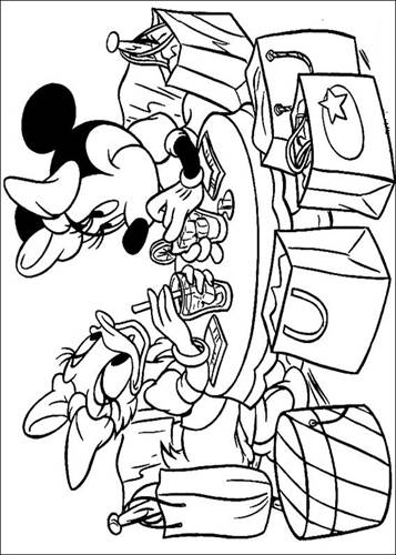 Verrassend Kids-n-fun.com | 38 coloring pages of Minnie Mouse BM-48