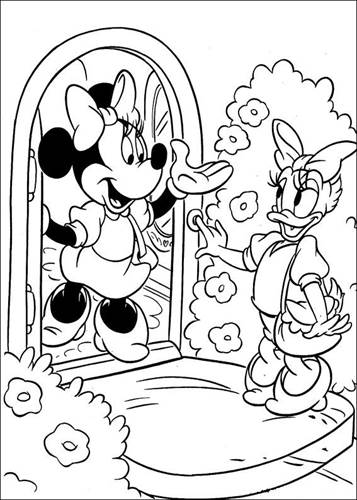 Fonkelnieuw Kids-n-fun.com | 38 coloring pages of Minnie Mouse NA-61