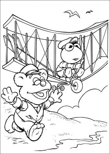Kids N Fun Com 57 Coloring Pages Of Muppet Babies
