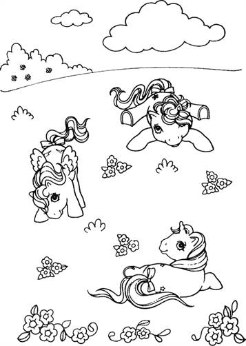 my little pony g3 coloring pages