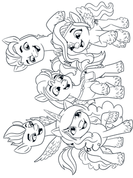 My Little Pony A New Generation Printable Coloring Pages – SKGaleana