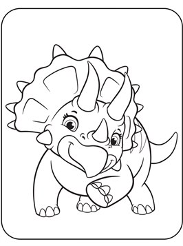 Kids-n-fun.com 11 coloring pages of Paw Patrol Dino