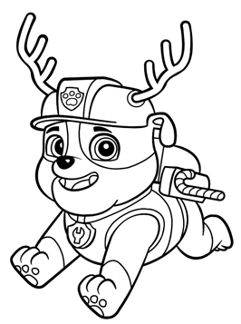 Patrulha Canina  Paw patrol coloring pages, Paw patrol coloring, Paw  patrol christmas